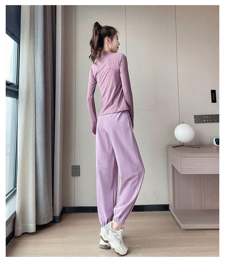 Женский спортивный комплект 2024 года с быстрой сушкой: Утренняя пробежка, Пеший туризм, Йога и Фитнес-наряд