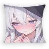 Wandering Witch The Journey Of Elaina Anime Girl Pillow Case Sofa Living Room Bedroom Headboard Cushion Square Cushion Nap Time
