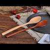 Wooden Spoon Fork Bamboo Kitchen Cooking Utensil Tools Soup-Teaspoon Tableware ARI