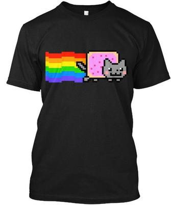 Крутая футболка Nyan Cat Сделано в США от S до 5XL Футболка Сделана в США от S до 5XL Унисекс футболка