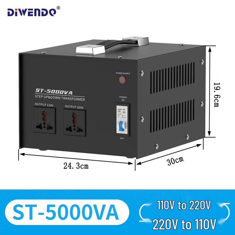 Повышающий/Понижающий Преобразователь Напряжения ST-500W/1000W/2000W/3000W 220В на 110В