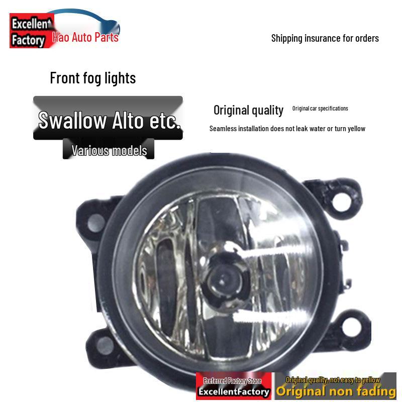 Compatible Front Fog Light for Ford Focus, Fiesta, Escort; Suzuki Swift, Alto; Renault SX4