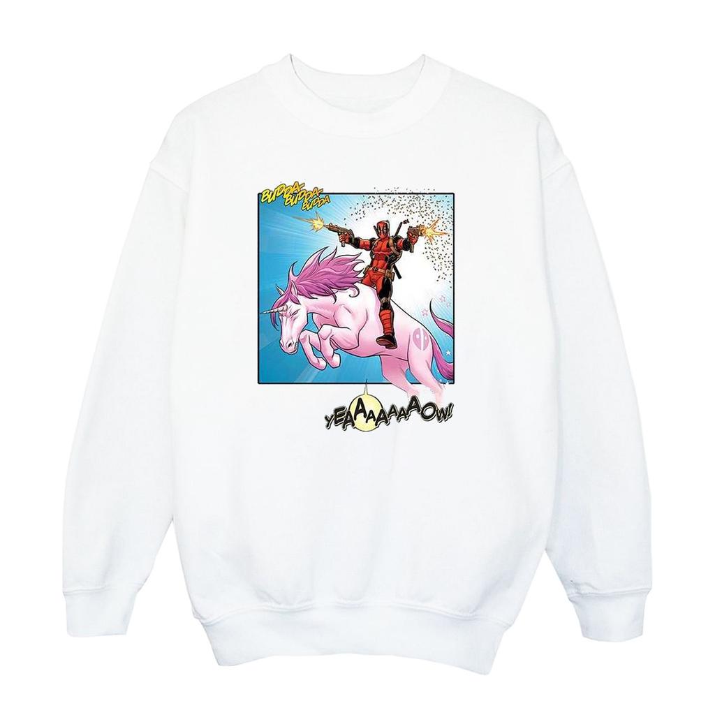 Marvel Womens/Ladies Deadpool Hey You Sweatshirt
