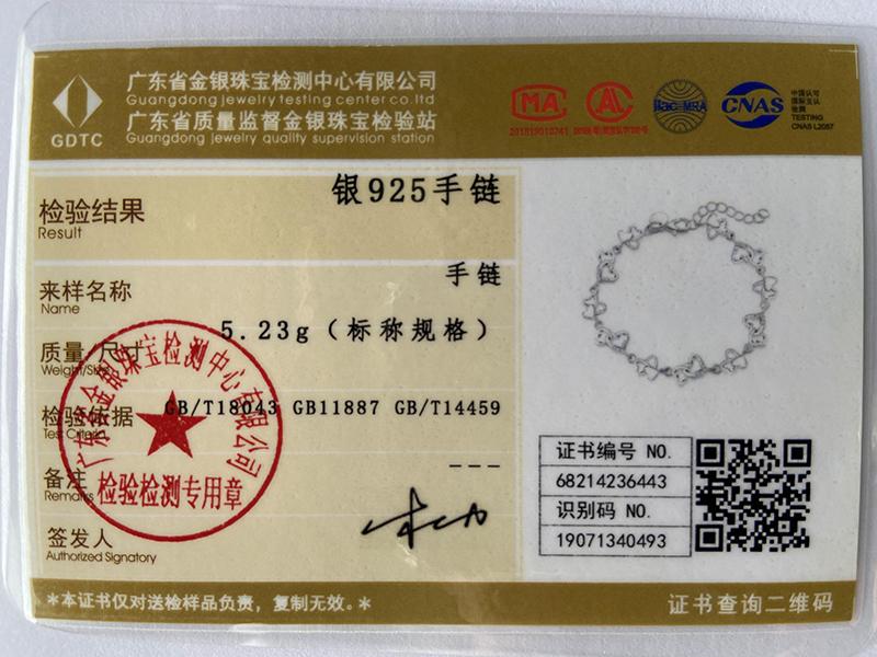 Ювелирные изделия-браслет-цепочка из стерлингового серебра 925 пробы с цирконием AAA и полным сердцем