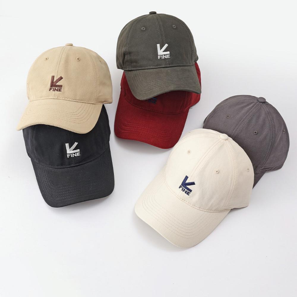 Унисекс Бейсболка Для Женщин И Мужчин Повседневная Кепка Snapback Модная С Вышивкой Буквы FINE Хлопковая Кепка Летние Козырьки Кепки