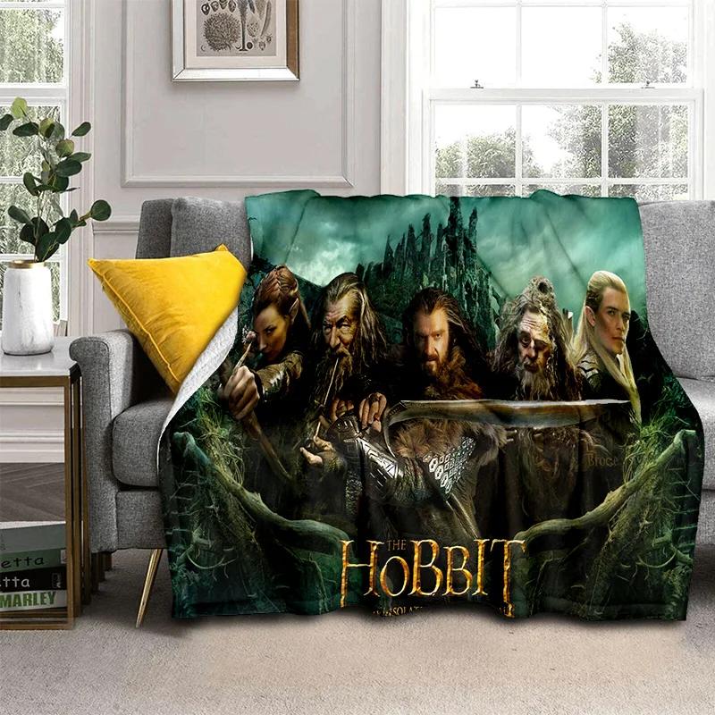 L-Lord of the Rings H-Hobbit HD Blanket,Soft Throw Blanket for Home Bedroom Bed Sofa Picnic Travel Office Cover Blanket Kids 3D
