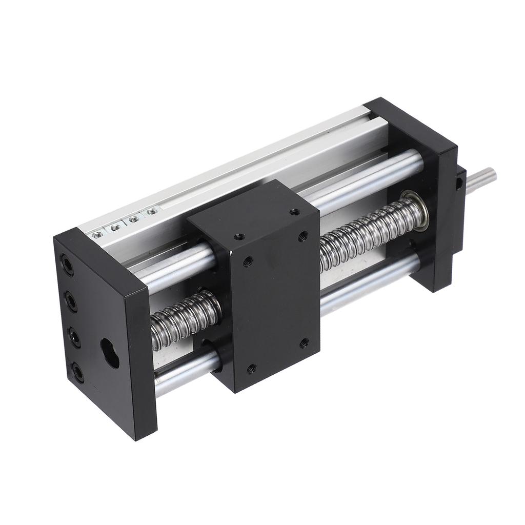 Слайд Линейный столик 100 мм Ход 10 мм Защищенная защита Двойные оси Ручной линейный рельсовый подвижной стол