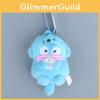 Hanton Ugly Fish Cross Dressing Otter Hold Shell Plush Pendant Doll Keychain