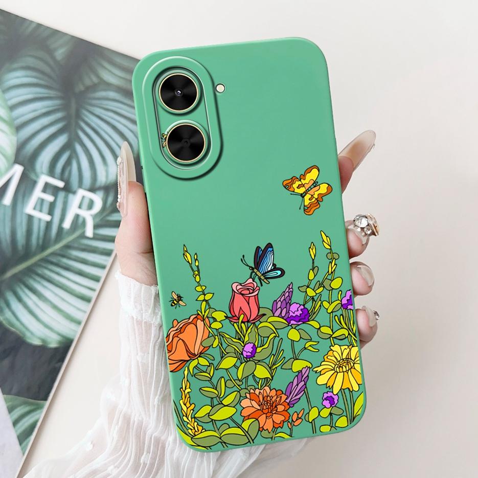 For Xiaomi Poco C71 Case Redmi A5 4G Stylish Candy Painted Cover Soft TPU Matte Phone Case For Xiaomi Redmi A5 4G PocoC71 Fundas