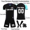 Personalised Shirts Kit Mens Girls With Name Number Custom Football Jerseys For Boys Training Suit