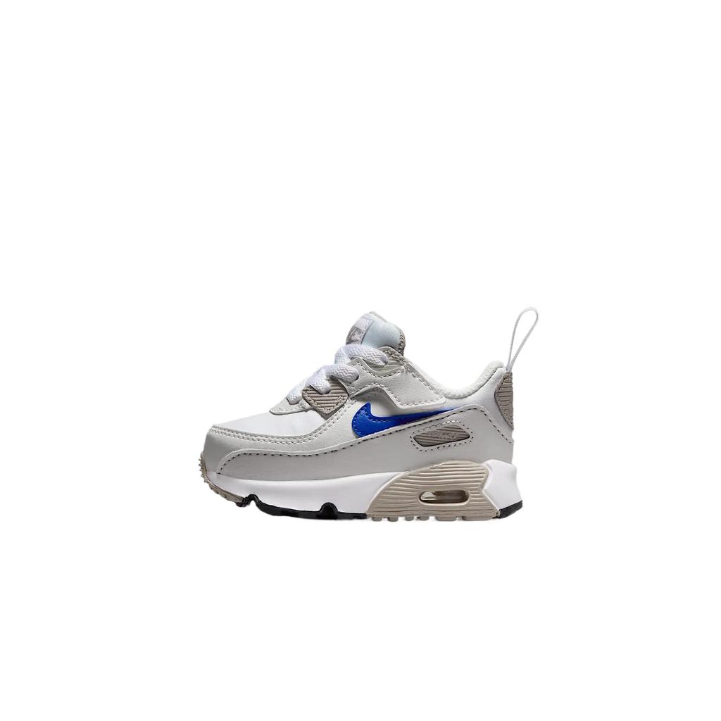 Nike Air Max 90 EasyOn Toddler Shoes White Gray Blue Infant And Toddler HF6359-105