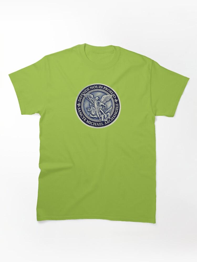 Saint Michael Archangel Medal, St Michael Archangel Classic Unisex T-shirt