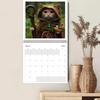 Original Illustrations Cartoon Cat Calendar Medieval Hanging Wall Calendary  Family Office Supplies