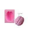 1PC Pastry Cake Dessert Resin Simulation Organ Mold Fondant Mould Halloween Heart Brain Silicone Mold