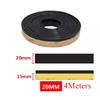 4m Rubber Weatherstrip Seal Strip Car Front Rear Side Glass Window Trim Moulding