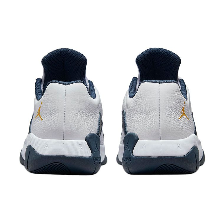 Мужские кроссовки Air Jordan 11 CMFT Low Michigan White Armory-Navy Pollen CW0784-147