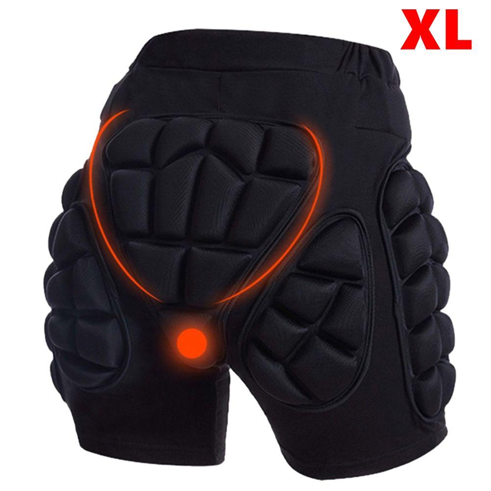 3D Защитные Шорты с Подкладкой Дышащие Зимние Защитные Шорты с EVA-Вставкой для Защиты Бедер и Копчика