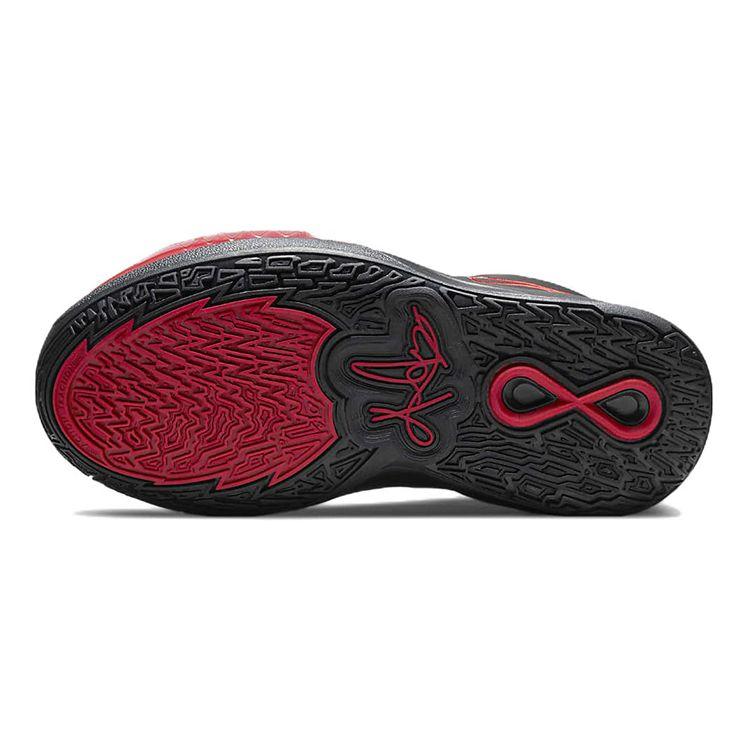 Nike Детские кроссовки Kyrie Infinity GS Bred Black University-Red Dark-Smoke-Grey DD0334-004