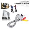 Композитный аудио-видео кабель Wii AV-RCA для Nintendo Wii 6 футов