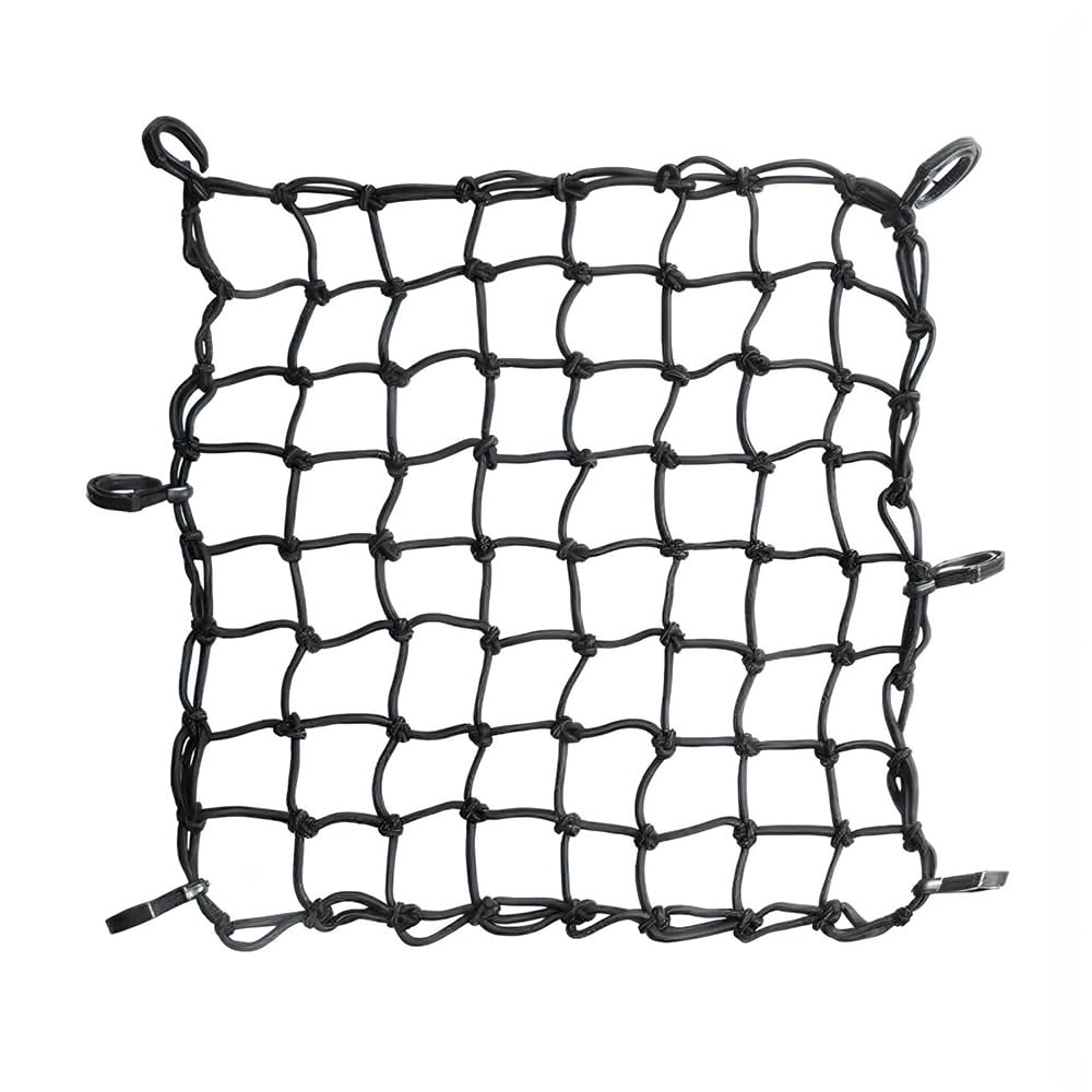 Touring Net, Motorcycle Net, 15.7 X 15.7 Inches (40 X 40 Cm), Cargo Net