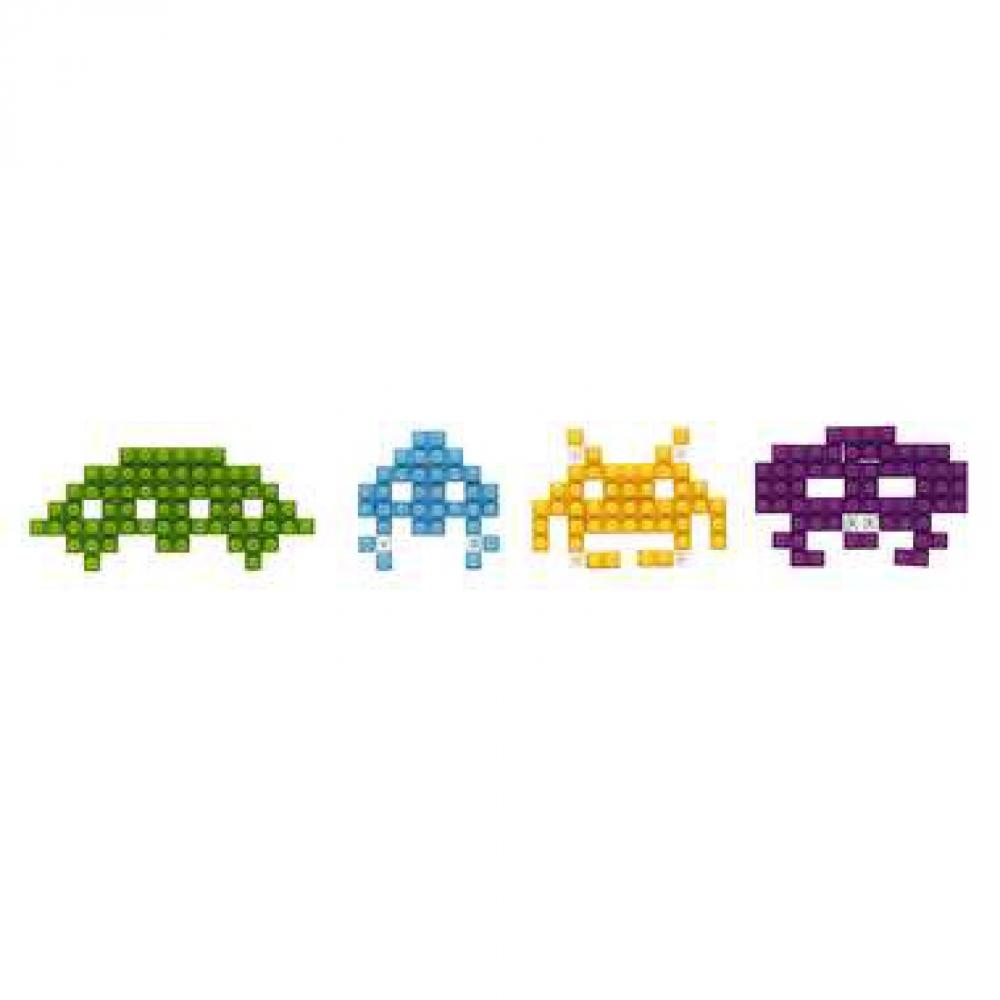 Space Invaders Nanoblock Nbcc 108 Space Invaders Invaders Reissue