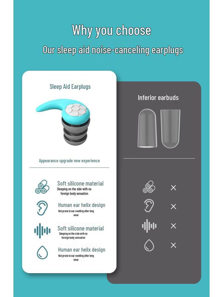 Профессиональные водонепроницаемые звукоизоляционные беруши для плавания и купания