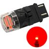 2 Pcs P27/7W LED Bulb 3157 12V CANBUS 1800lm Red Off-Road
