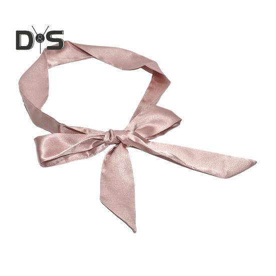 Женский ремень из гладкого атласа со шнуровкой и бантом, декоративный пояс с регулируемой длиной и дизайном галстука-бабочки, формальный пояс