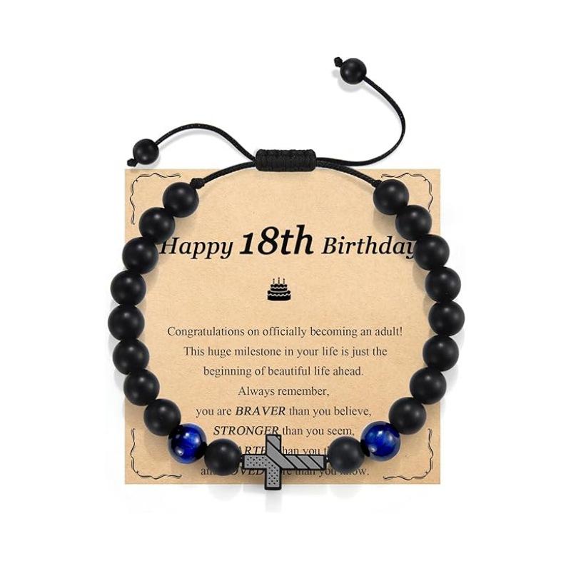 Браслет JYL TS Мужской Американский Флаг Крест Глаз Повышает Патриотизм и Удачу