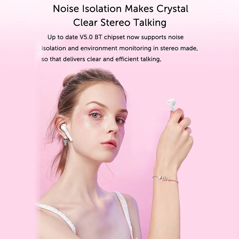 Inpods 12 разноцветные беспроводные Bluetooth наушники-гарнитура в зарядном боксе