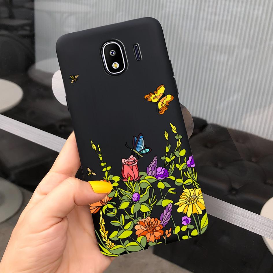 Для Samsung Galaxy J4 J6 2018 EU Чехол SM-J400F J600F Милый Мультяшный Защитный Скин Чехол Для Samsung J4 2018 J 4 J 6 Мягкий Чехол