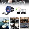 USB Type C Dual Port Car Motorcycle Boat Charger Socket QC 3.0 PD Fast Charge Auto Power Adapter with ON/Off Switch 12-24V Universal Blue Light