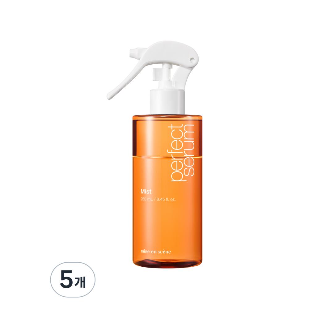 Mise-en-scène Perfect Serum Mist Hair Essence, 250ml, 5 Pcs.