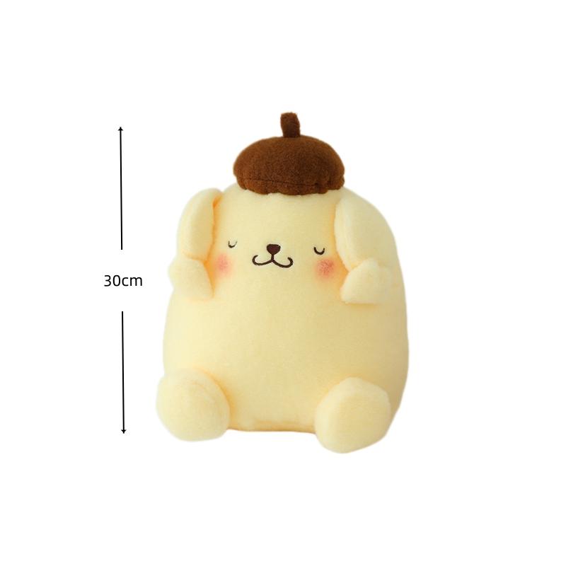Милые Плюшевые Подушки-Игрушки Pompompurin Мягкая Подушка Подарок Милый Пом Пом Пурин Кукла Для Детской Комнаты Декор Рождественские Подарки На День Рождения