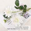 Real Touch Artificial Dahlia Flower Realistic Plant Faux Dahlia Branch 76cm Colorful Simulation Big Dahlia Party Favors