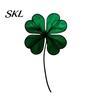 Stained Glass Leaf Art Acrylic Hanging Pendant, Waterproof Sunproof Window Hanging, Decorative Pendant Ornament with Colorful Light Effects for Garden
