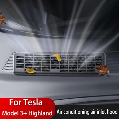 Фильтр для салонного мусора на воздухозаборнике для Tesla Model 3+ Highland 2024 Model 3 Автомобильные аксессуары
