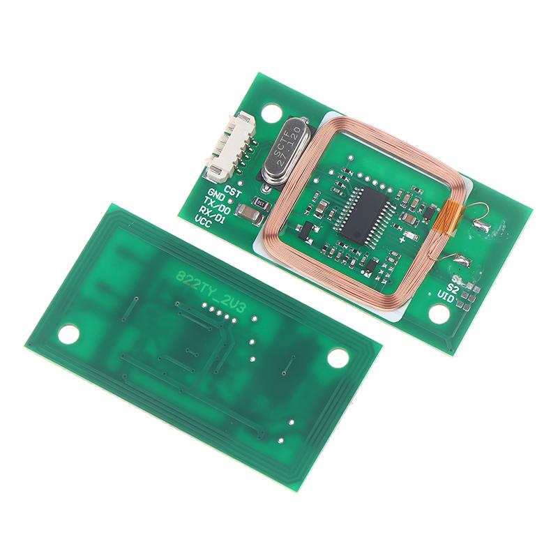 Мини-модуль считывателя RFID-карт 5В Wiegand Uart Ttl Встроенный интерфейс Uart Двойная частота 125 кГц 13,56 МГц
