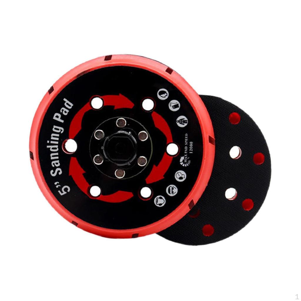 Аксессуары для опорной пластины шлифовальной машины Простые в использовании Удобные многоотверстия на липучке для