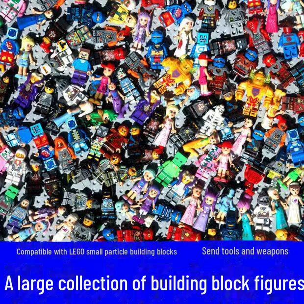 Совместимые с Lego минифигурки Городская полиция Военная сборка Игрушки - Образовательные подарки
