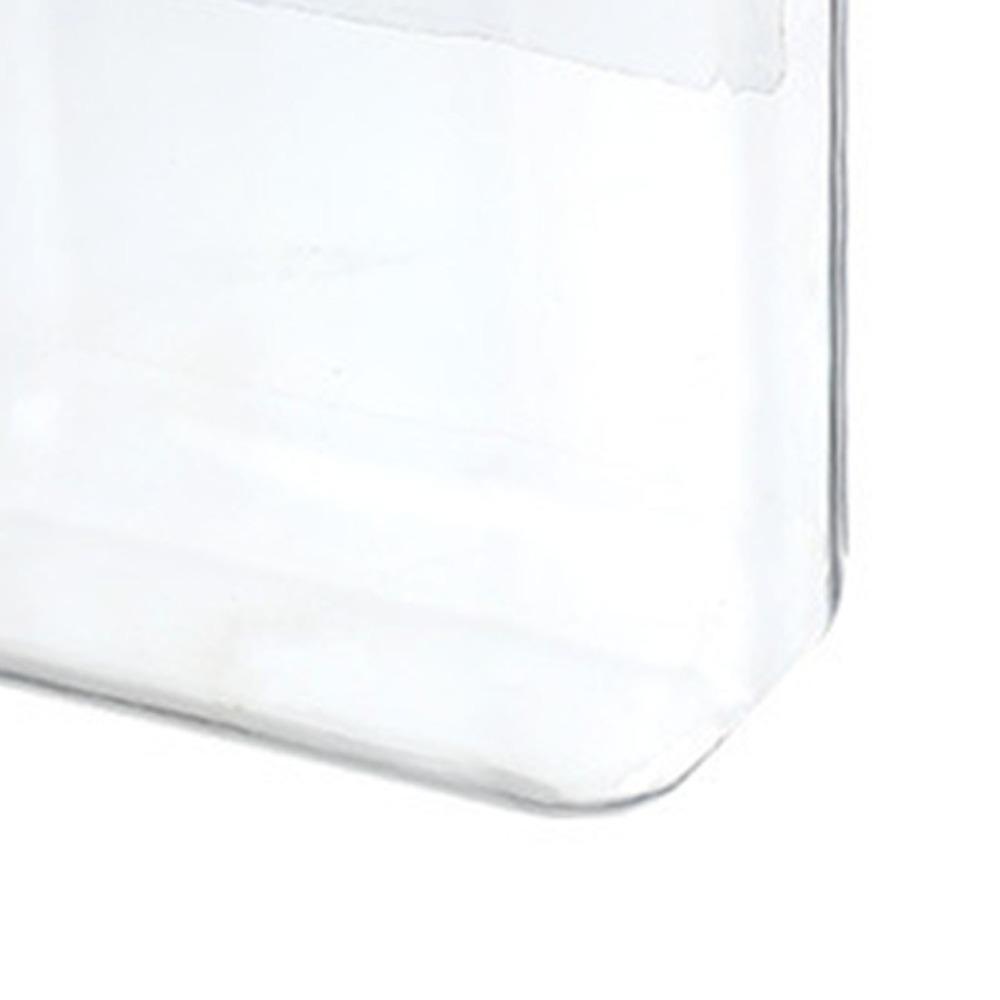 Plastic Wall Remote Holder Transparent Wall Mounted Organizer Wall Phone Holder Bedroom