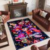 Personalized Crystal Velvet Carpet Custom Name Text,The Amazing Digital Circus Anti Slip Area Rug For Home Decoration