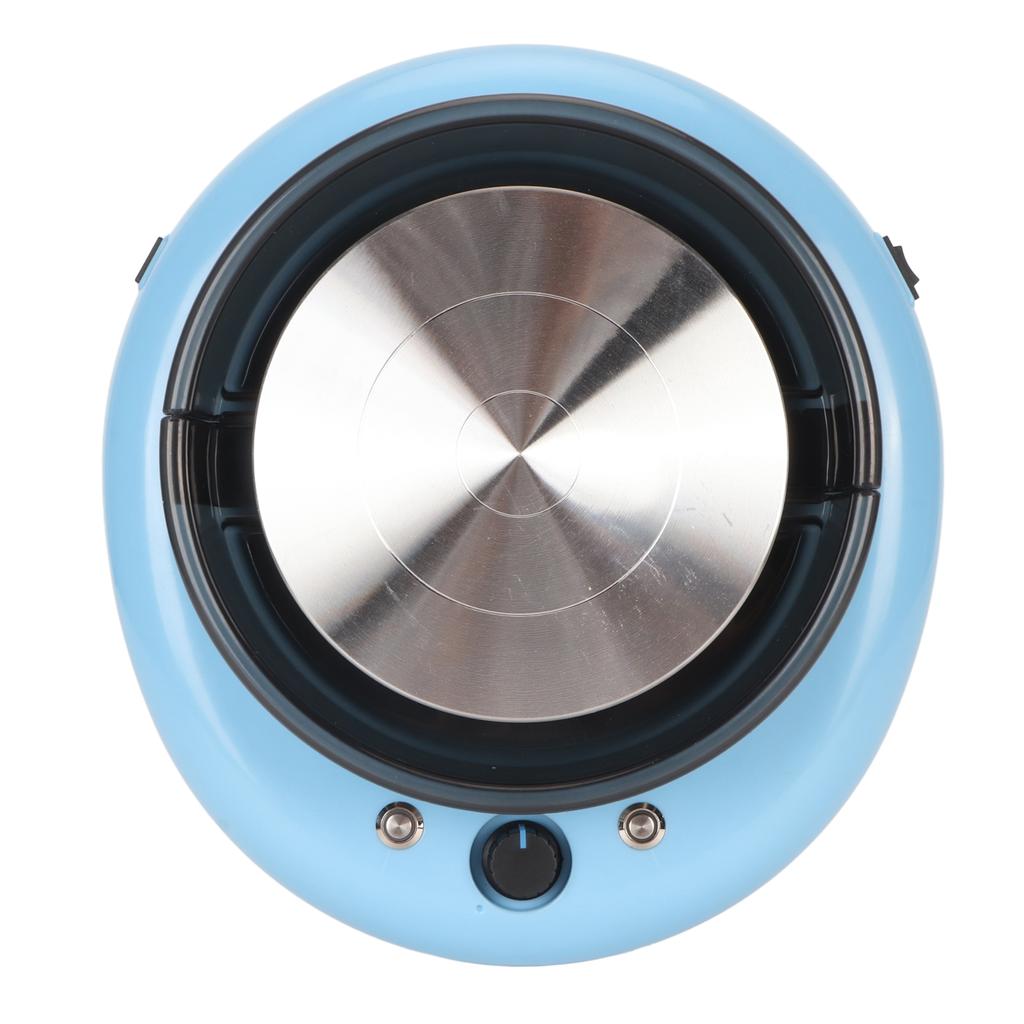 Мини гончарный круг со съемной чашей электрическая глиняная машина для детей начинающих синий 100‑240 В ЕС