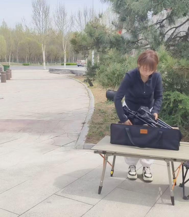 Waterproof Outdoor Storage Bag for Folding Table, Chairs, Tent, Awning, Tripod with Handheld Zipper