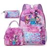 Korean Drama Inspired School Backpack Set With Lunch Bag Pencil Case Teen Girls Nylon 13-inch Laptop Compatible