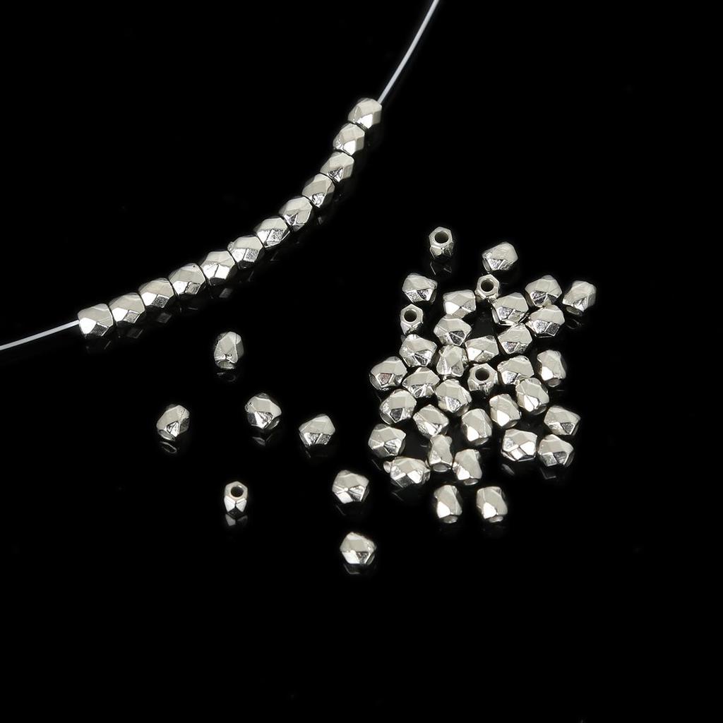 100-500Pcs Acrylic CCB Faceted Geometry Seed Spacer Beads for Jewelry Making DIY Bracelet Necklaces