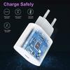 Chargeur Rapide USB C 20W avec Cable 1M, Prise Rapide Secteur USB- C Mural Alimentation Adaptateur pour Phone 12/12 Mini / 12 Pro /