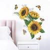 Sunflower Wall Sticker Kitchen Waterproof Decals For Bedroom Home Decoration