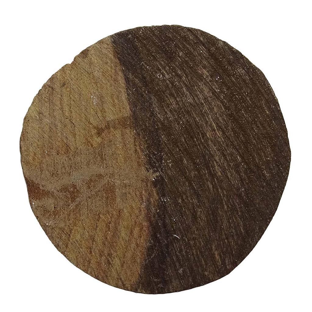 Декоративные штампы в виде звезд, коричневые деревянные текстильные штампы, текстильный печатный блок