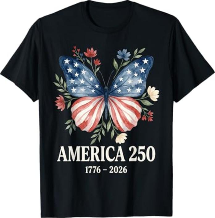 250th Anniversary USA Shirt Patriotic Freedom 4th of July T-Shirt